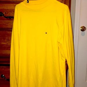 Tommy Hilfiger Mens Long sleeve. Great condition size Large (yellow)